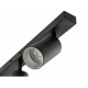 Ceiling spot light VIKI SILVER - 10xGU10 - black