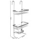 Hanging shelf for shower Silver Malatec 16721