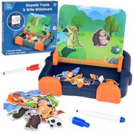 Magnetic board 2-in-1 for drawing magnetic animal puzzles ZA5157 universal