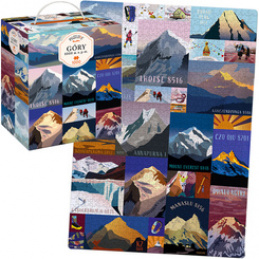 CzuCzu Puzzlove Puzzle Mountains 8000 m a.s.l.p.m. 1000 elements ZA5623 universal