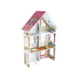 MONUMI 3D Foldable Coloring XXL Street House Spring 4+