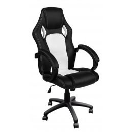 Aga Gaming Chair Racing MR2070 Black - White