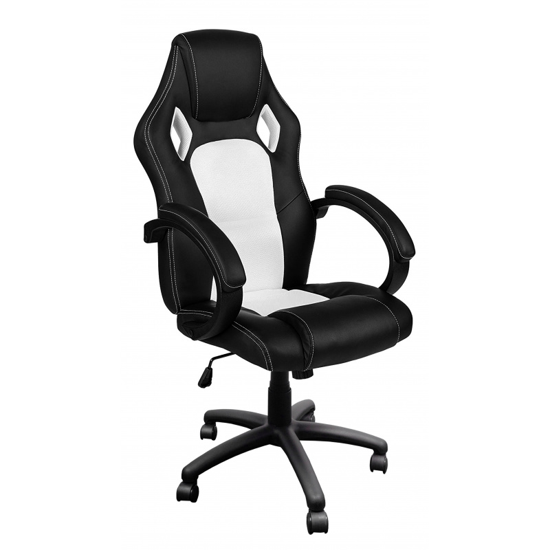 Aga Gaming Chair Racing MR2070 Black - White