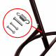Aga Hanging Chair ORTA Brown/Beige