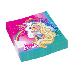 Barbie Paper napkins Barbie 33x33cm 20 pcs