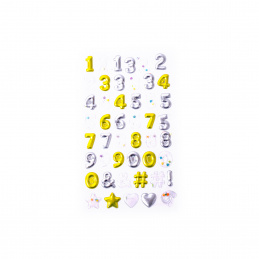 Aga4Kids Self-Adhesive Numbers DS8101ZC