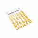 Aga4Kids Self-Adhesive Numbers DS8109ZC