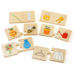 Bigjigs Toys Educational Puzzle What Belongs Together 2DZ160 - II. QUALITY
