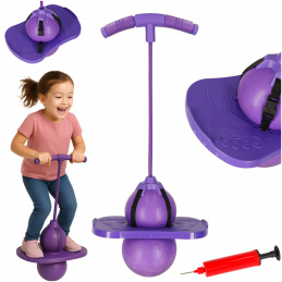 Children's Purple Pogo Balance Sweater