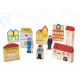 Aga Children's wooden train-track 70 pieces