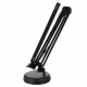 LED table lamp 5,6 W black Izoxis 19784