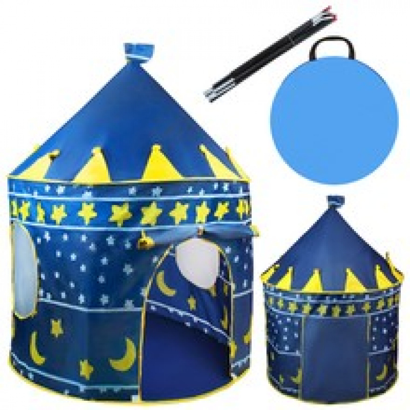 Children's tent Blue Castle ISO 1163