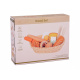 Basket with Wooden Play Food 11pcs ZA5383 Universal