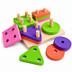 Aga4Kids Motor Skills Toy Shape Stacking
