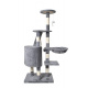 Grey cat tree 118 cm