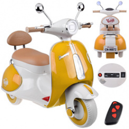 Classic electric scooter with battery for child PA0330 orange universal