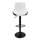 Aga Bar Chair Black/White-Black