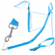 Aga LED Lighted Leash 120cm Blue