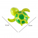 Green screw-on bath water turtle