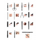 Nail accessories - set
