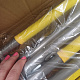 Aga 2x Garden Reclining Lounger with Canopy Yellow 6DAZ304 - II. QUALITY