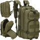 Military backpack 38L green ISO 8920