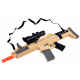 Foam rifle with bullets shooting lights ZA3999