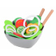 Children's wooden salad bowl ZA4194