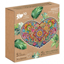 Alexander Mandala LOVE with love - wooden puzzle 150 pieces ZA6079 universal