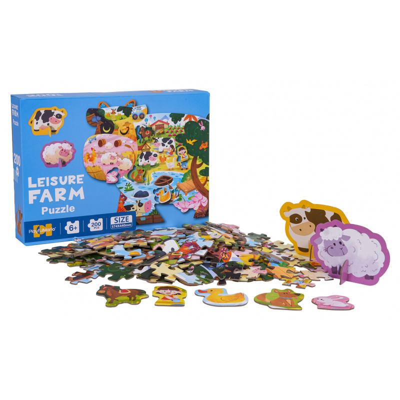 Puzzle set 200 pcs. Farm