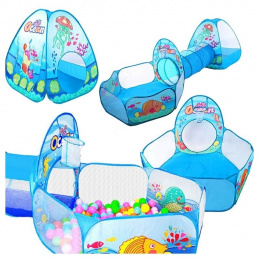 L44J FOLDABLE TENT PLAYPEN TUNNEL FOR CHILDREN