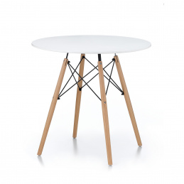 Aga Dining table 80 cm White