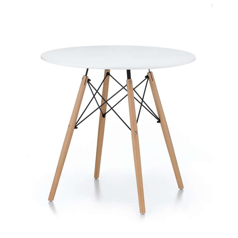 Aga Dining table 80 cm White
