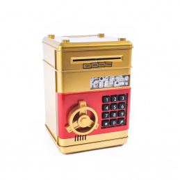 Aga Money Box Safe Gold