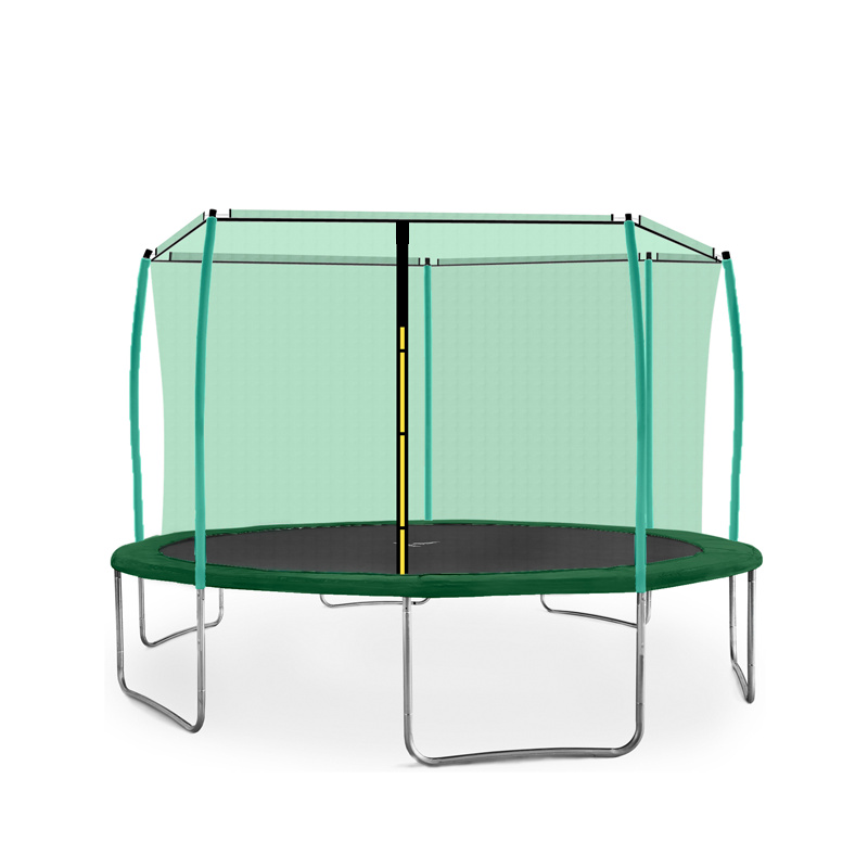 Aga SPORT FIT Trampoline 430 cm Dark Green + inner protective net