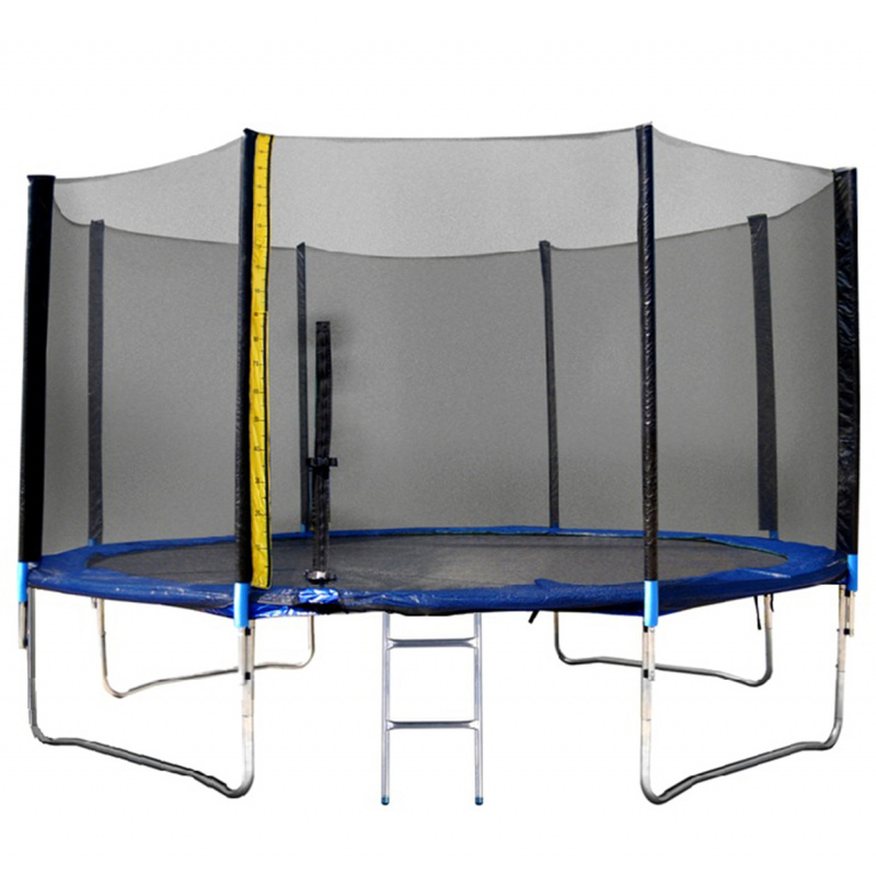 Linder Exclusiv Trampoline XXL 430 cm + protective net + ladder + cover
