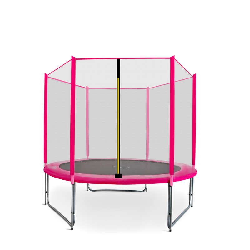 Aga SPORT PRO Trampoline 180 cm Pink + protective net