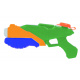 Aga Water Gun 400 ml, 29 cm