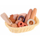 Bread basket with wooden pastry ZA4134