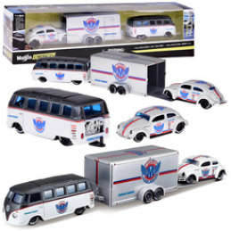 Maisto Licensed Metal Cars Volkswagen Van Samba and VW Beetle ZA5968 Universal