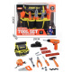 DIY set with tool belt for children 3+ Interactive screwdriver + accessories