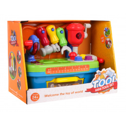Multifunctional Children's Workshop 24m+ Sorter + Movable Tools + Lights + Sounds + Accessories