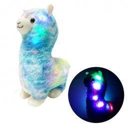 B48G GLOWING BEAR LAMA LED COLORS BLUE