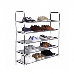 SZB4 TEXTILE SHOE RACK 5 SHELVES