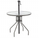 Aga Garden table MR4354LGY 75x90 cm