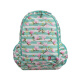 St.RIGHT School set double chamber backpack + case Flower Magnolia