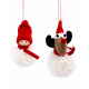 Aga Christmas Ornament Set 8 pcs Figures