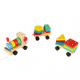 Aga Folding Wooden Train + Wagons
