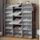 Variable shoe rack system 6 shelves ISO 12264