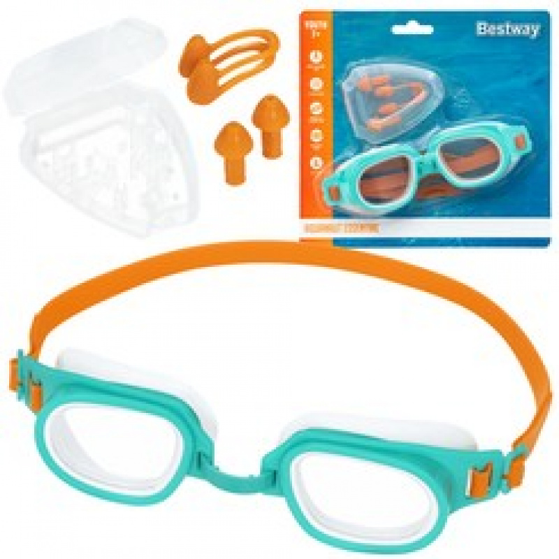 Bestway swimming goggles set 7+ 26034